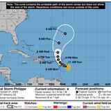 Emiten vigilancia de tormenta tropical para Antillas Menores por Philippe