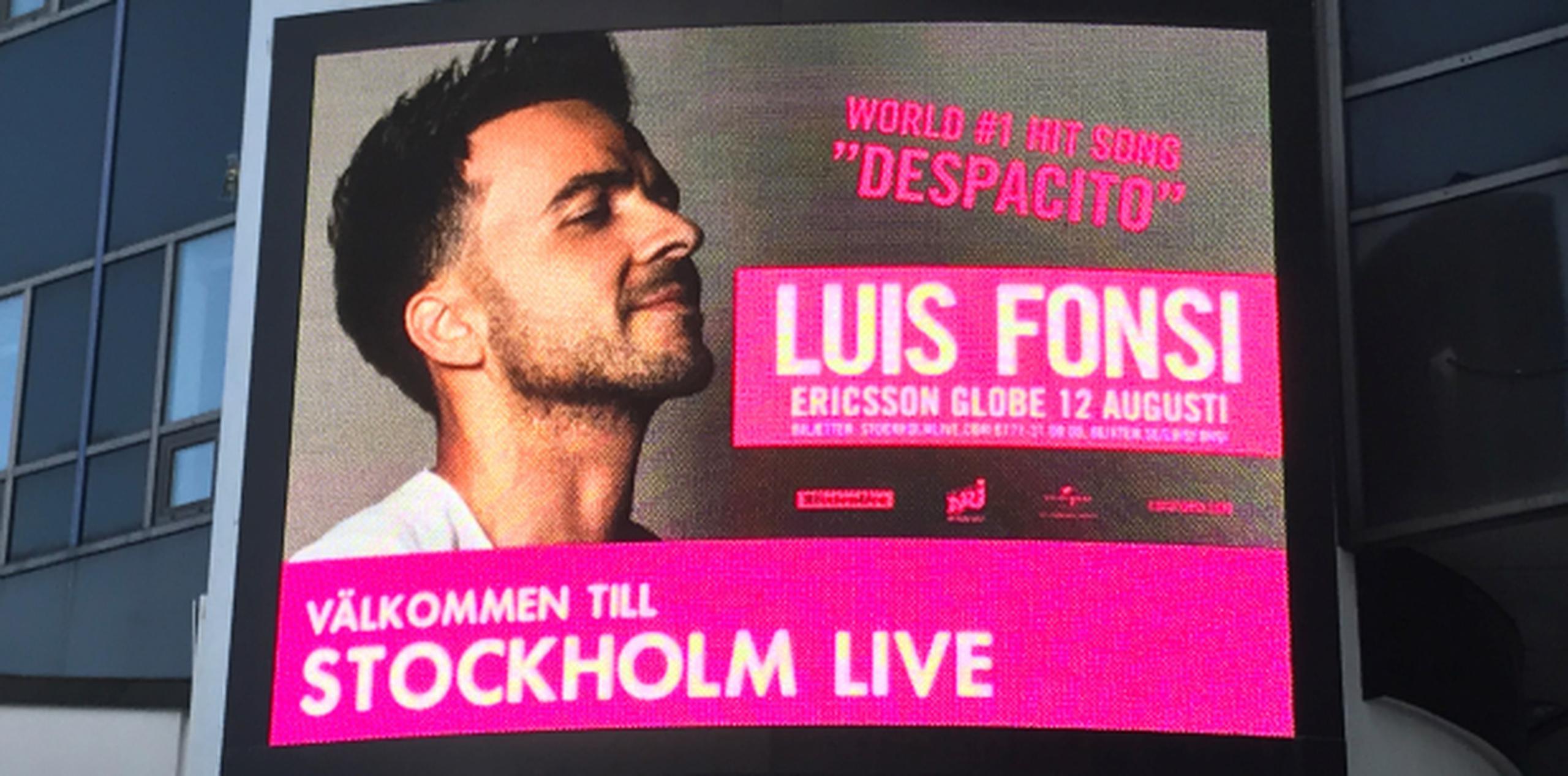 En agosto, Lusi Fonsi se presentará en concierto en Estocolmo, Suecia. (ana.lopez@gfrmedia.com)