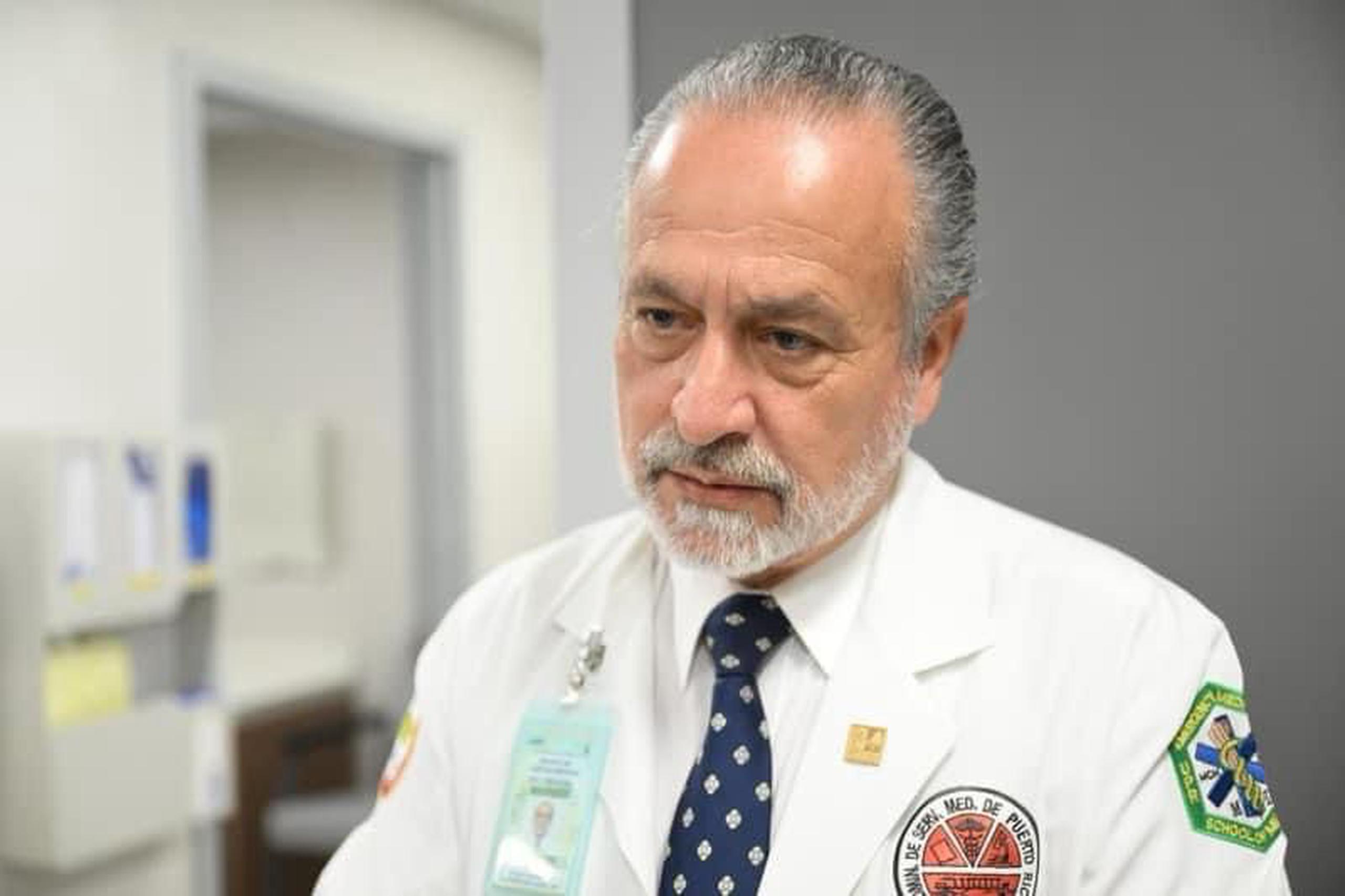 Director médico de la Administración de Servicios Médicos (ASEM), Dr. Israel Ayala.