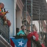 Así cantó Danny Rivera desde balcón del Viejo San Juan