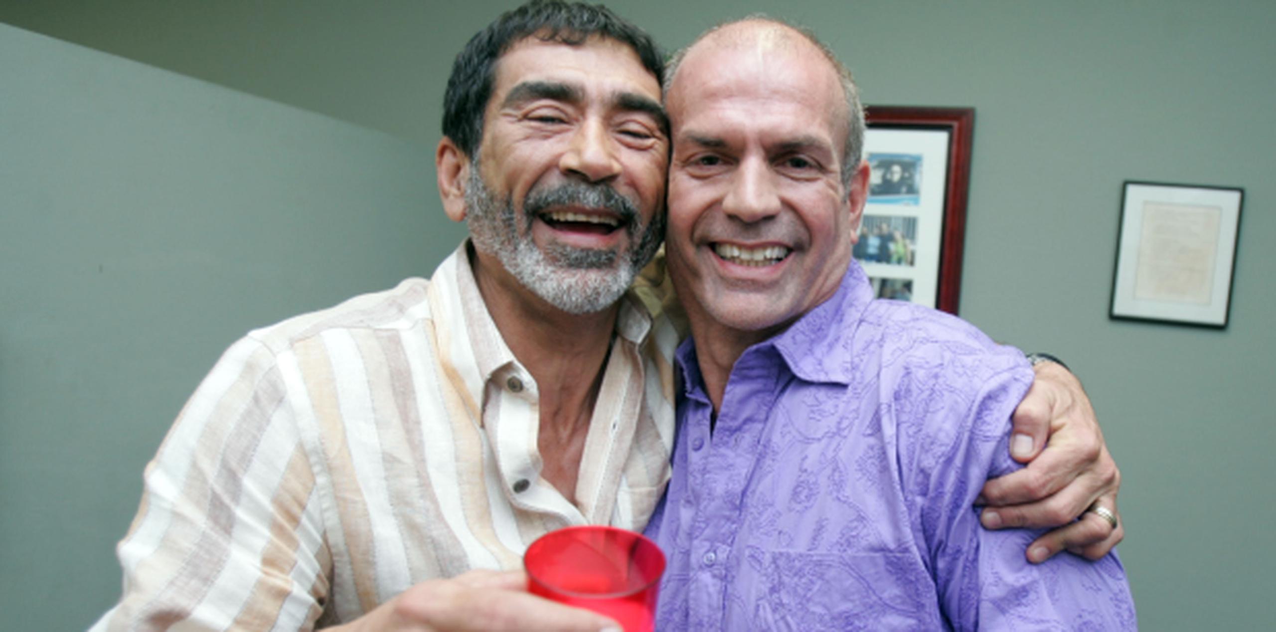 En 2006 Jorge Luis Ramos y Vicente Castro hablaron por primera vez públicamente de su relación sentimental en una entrevista exclusiva con Primera Hora. (Archivo)