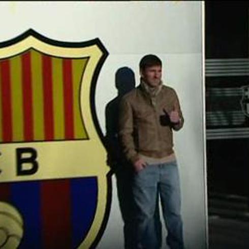 Messi firma con el Barça hasta el 2018