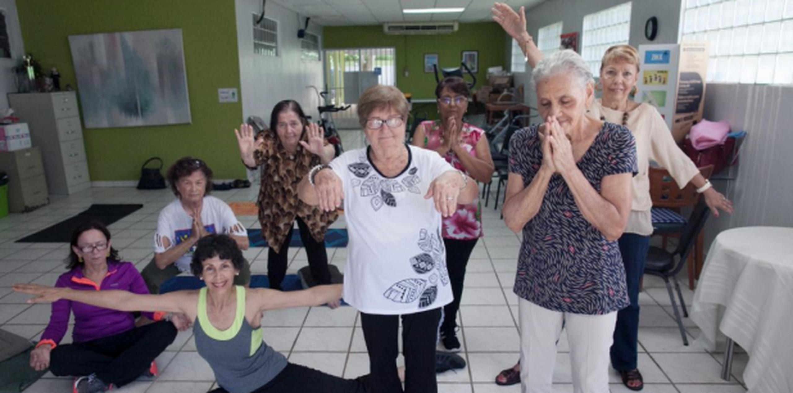 Esto como parte del programa “Artes Sanadoras” de la autoría de la entrenadora personal e instructora de Yoga, Pilates, Taichi y Qigong, Mayra Meléndez Morales. (Para El Norte- Alvin J. Baez)