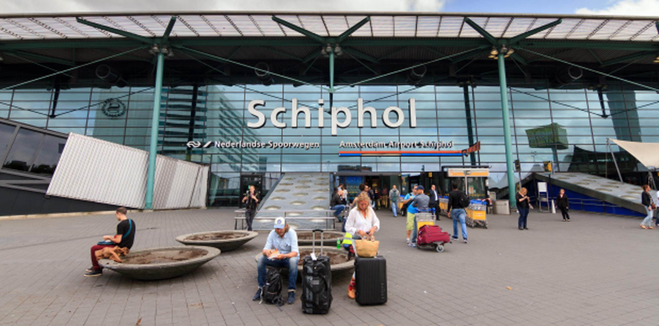 Aeropuerto Schiphol de Ámsterdam. (Shutterstock)