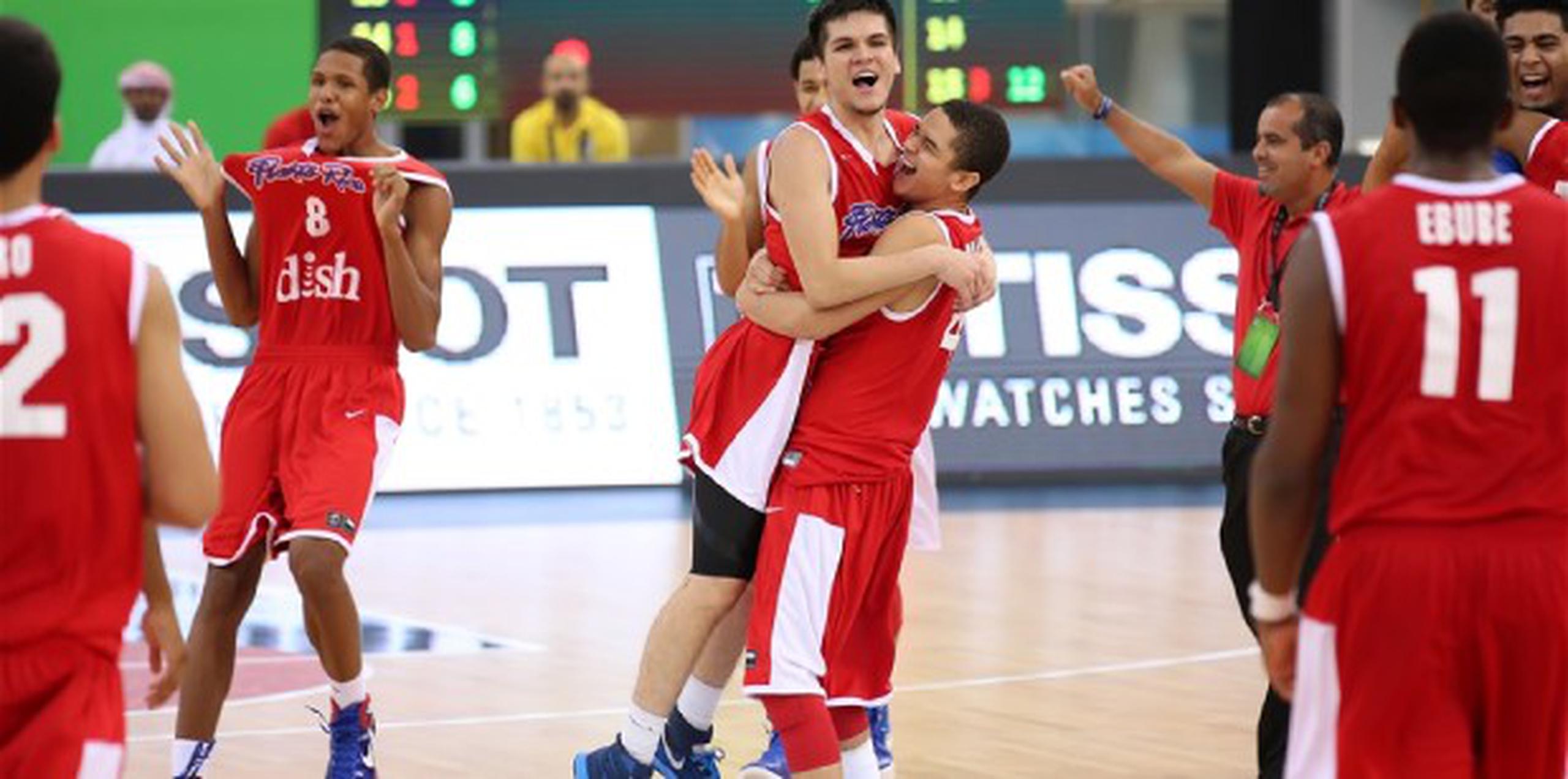 Puerto Rico terminó su gran actuación en el Mundial Sub 17 con marca de 6-1. (Suministrada / FIBA)