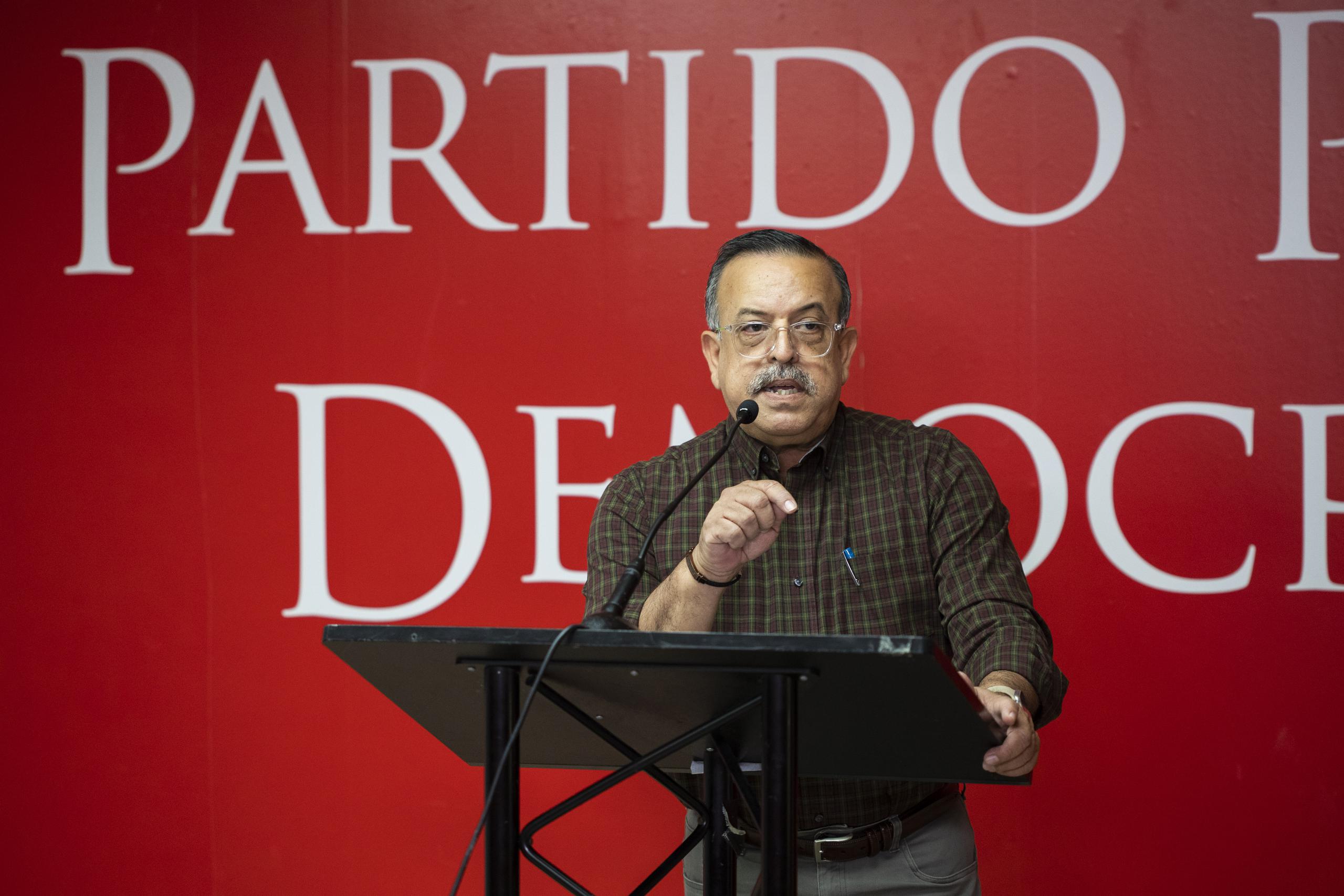 El secretario general y comisionado alterno del PPD, Gerardo Antonio “Toñito” Cruz.