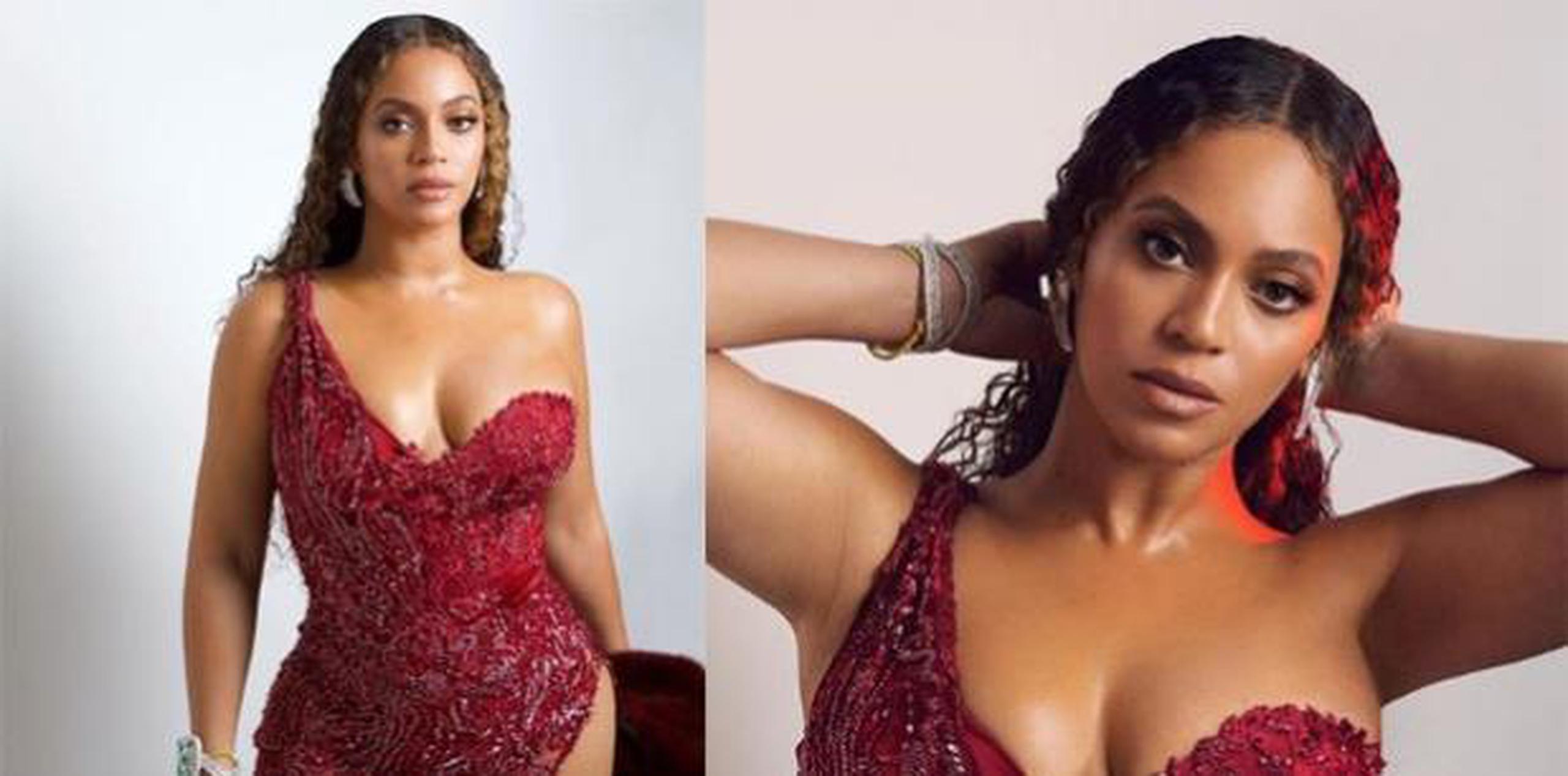 Beyoncé se decantó por un vestido de la firma Walter Collection para el cumpleaños número 21 de su sobrina en Nueva York. (Instagram)
