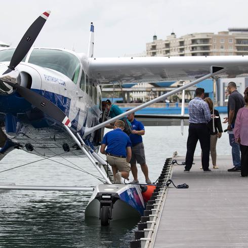 San Juan se convierte en el "punto estratégico" de este avión anfibio