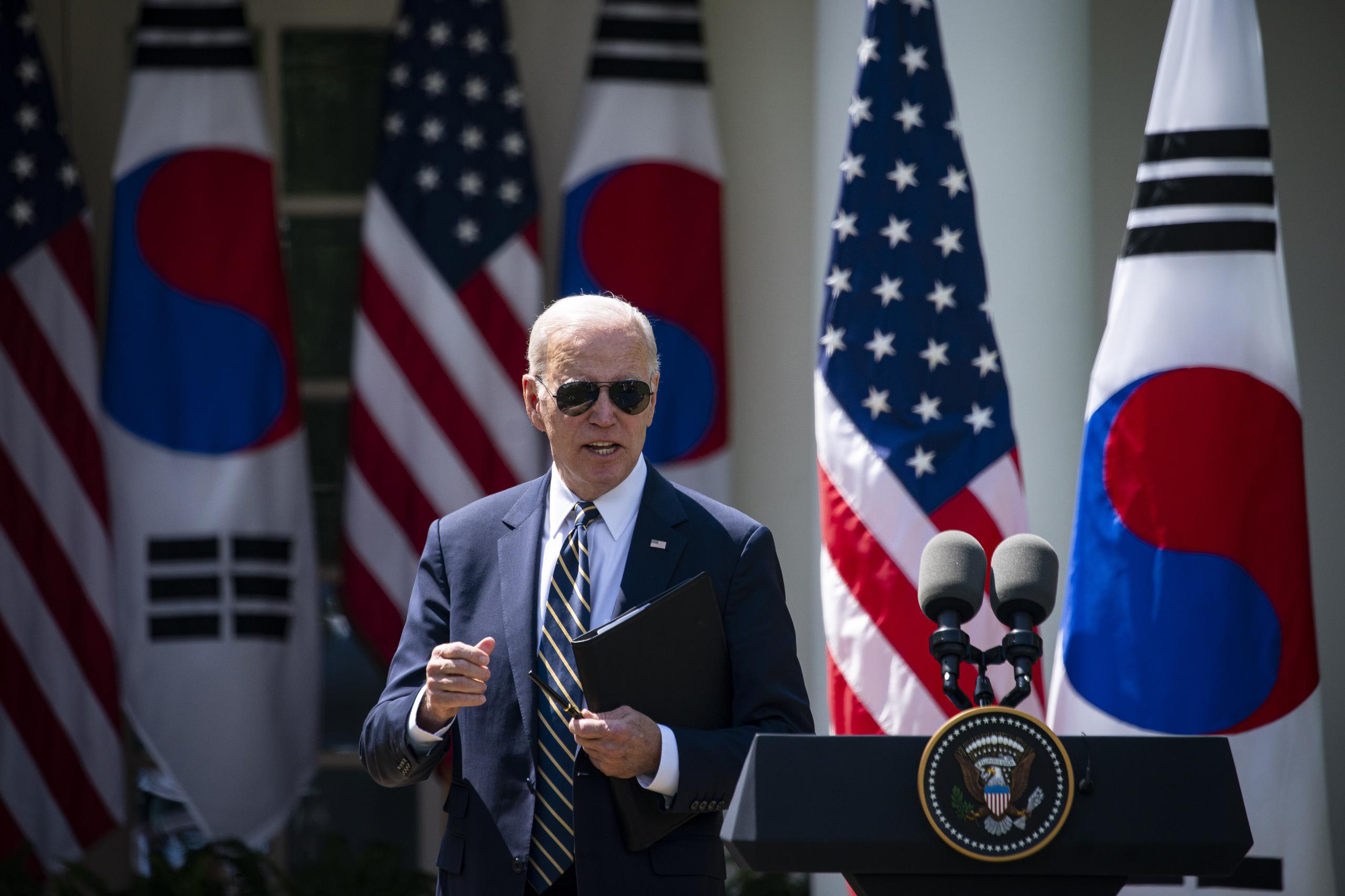 El presidente de Estados Unidos, Joe Biden. (EFE/EPA/AL DRAGO / POOL)