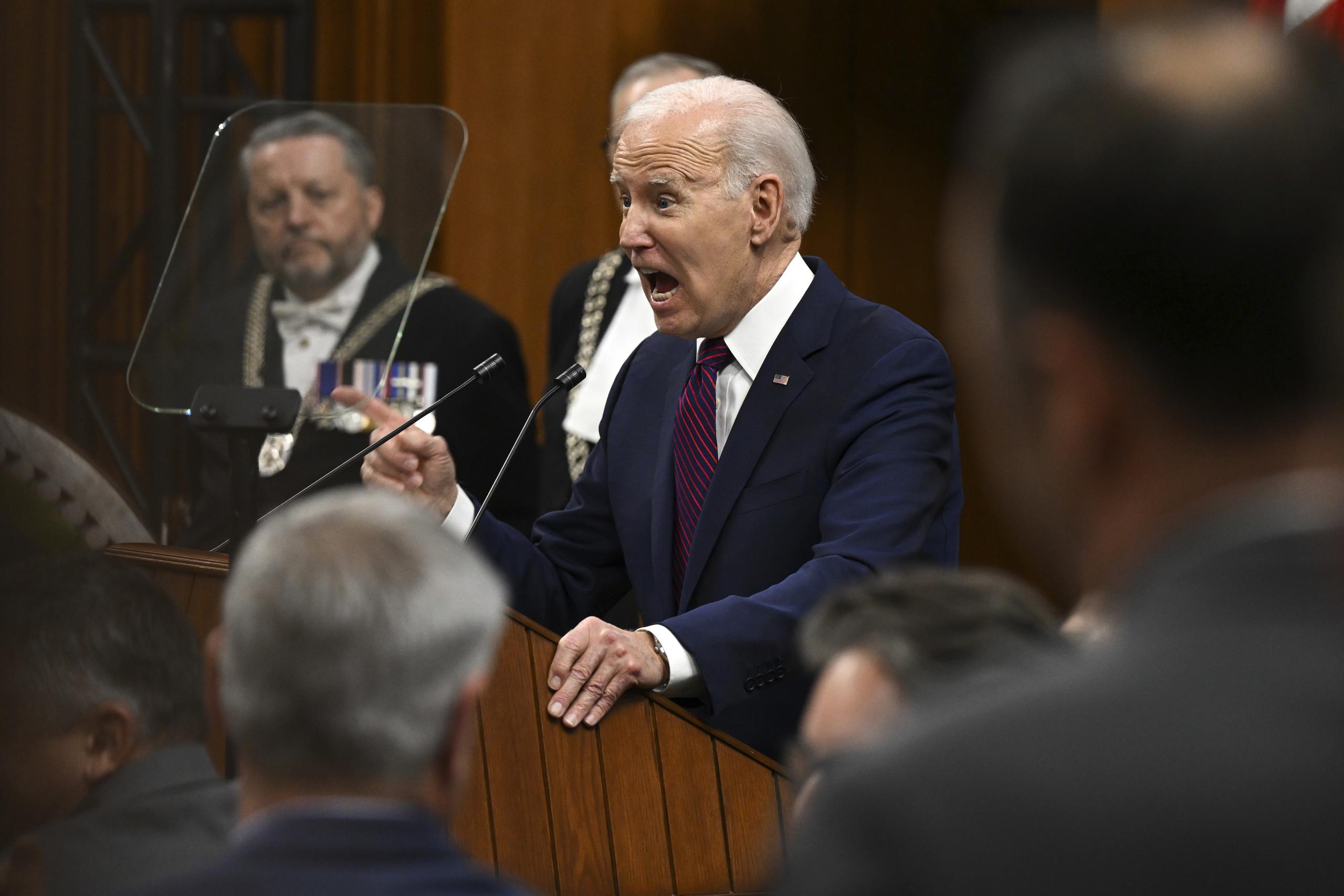 El presidente Joe Biden se manifestó sobre la muerte de un contratista estadounidense durante una conferencia en Ottawa, Canadá.