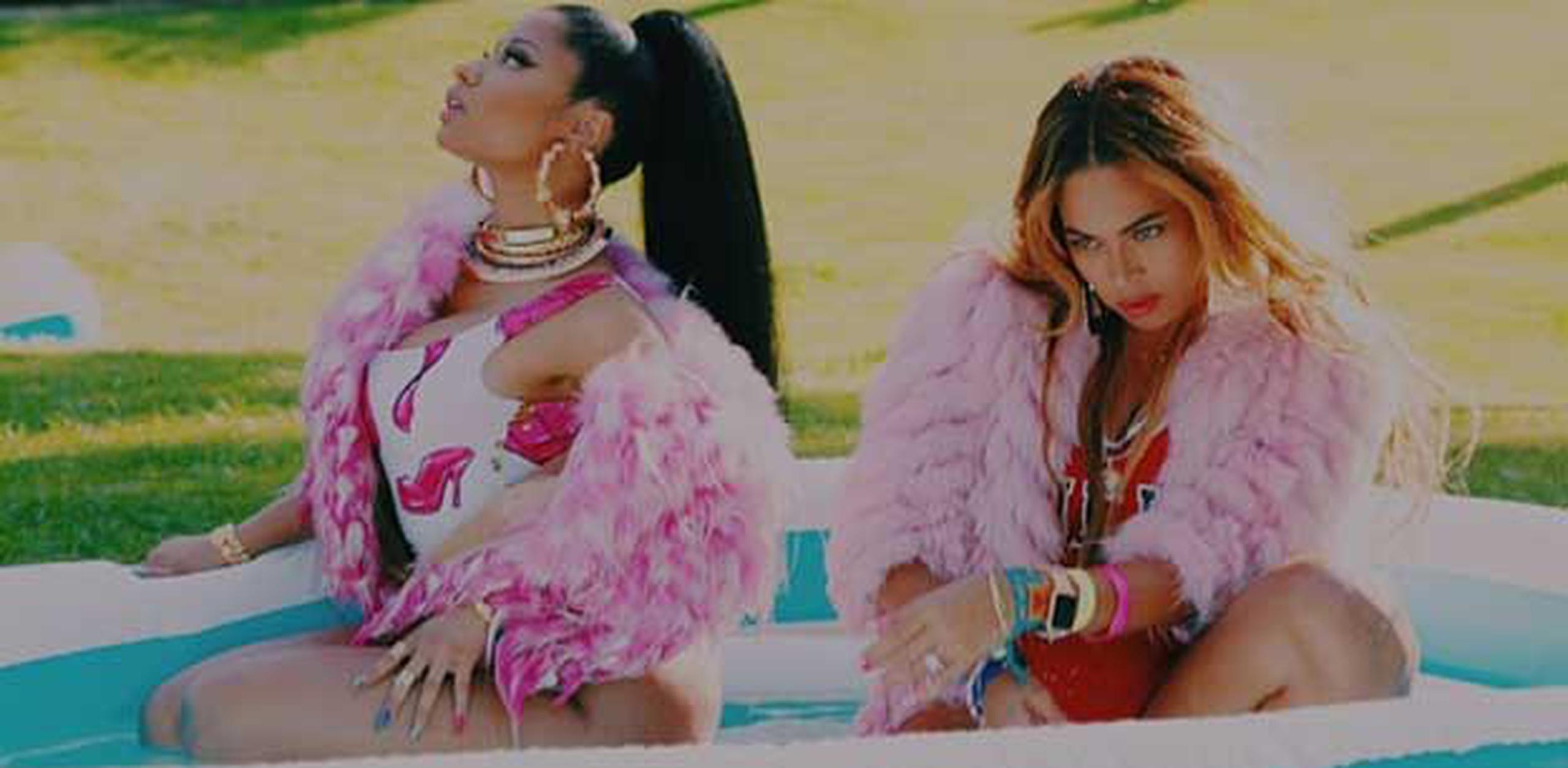 Beyoncé colaboró en 2014 en el tema “Feeling Myself” para el disco “The Pinkprint”, de Nicki Minaj. Y no fue hasta el presente que la rapera quiso  filmar un colorido vídeo que está disponible sólo para los usuarios de Tidal. (Instagram)