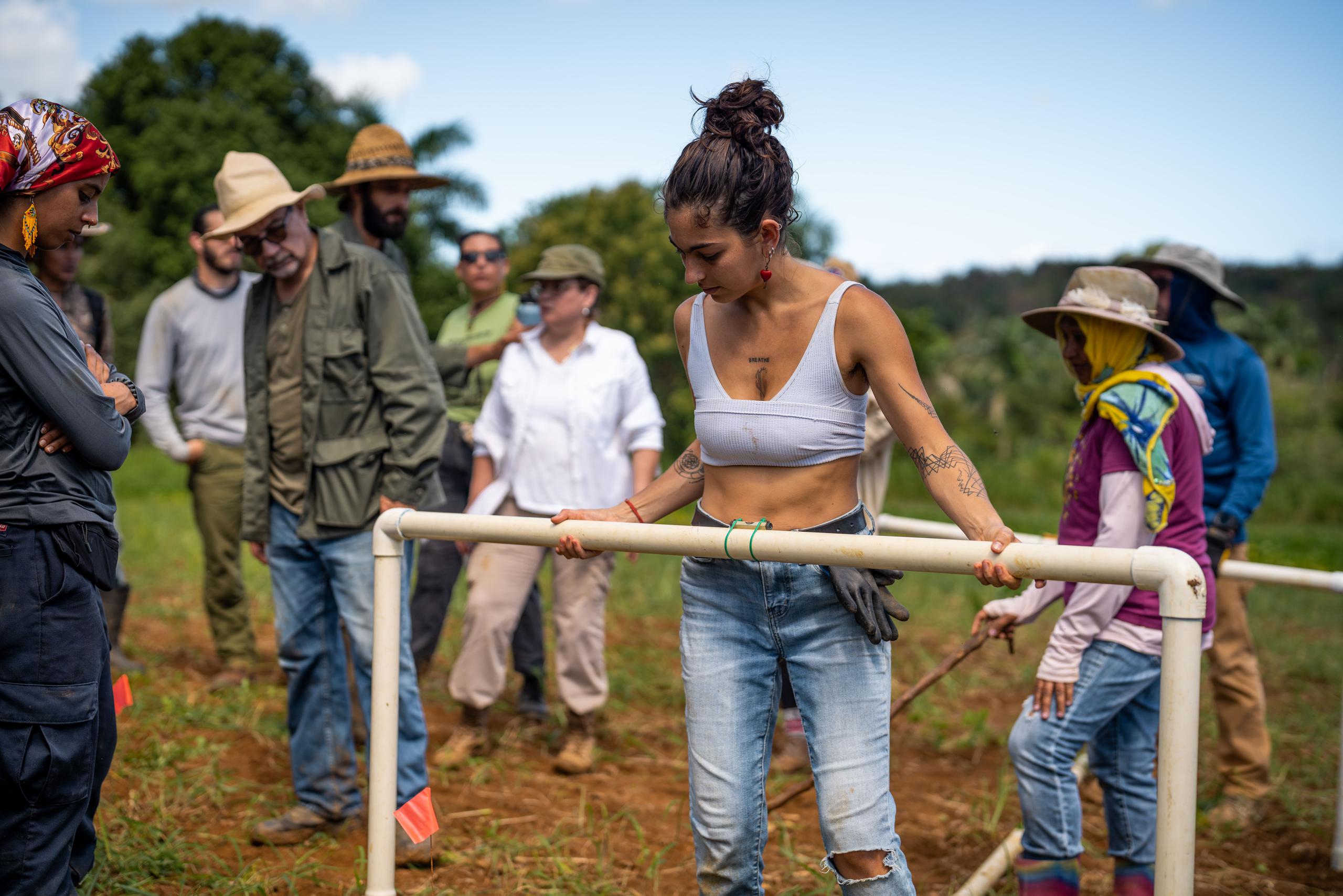La meta es lograr propagar las buenas prácticas de la agricultura para que, más adelante, las personas puedan aportar su granito de arena a la soberanía alimentaria de Puerto Rico.