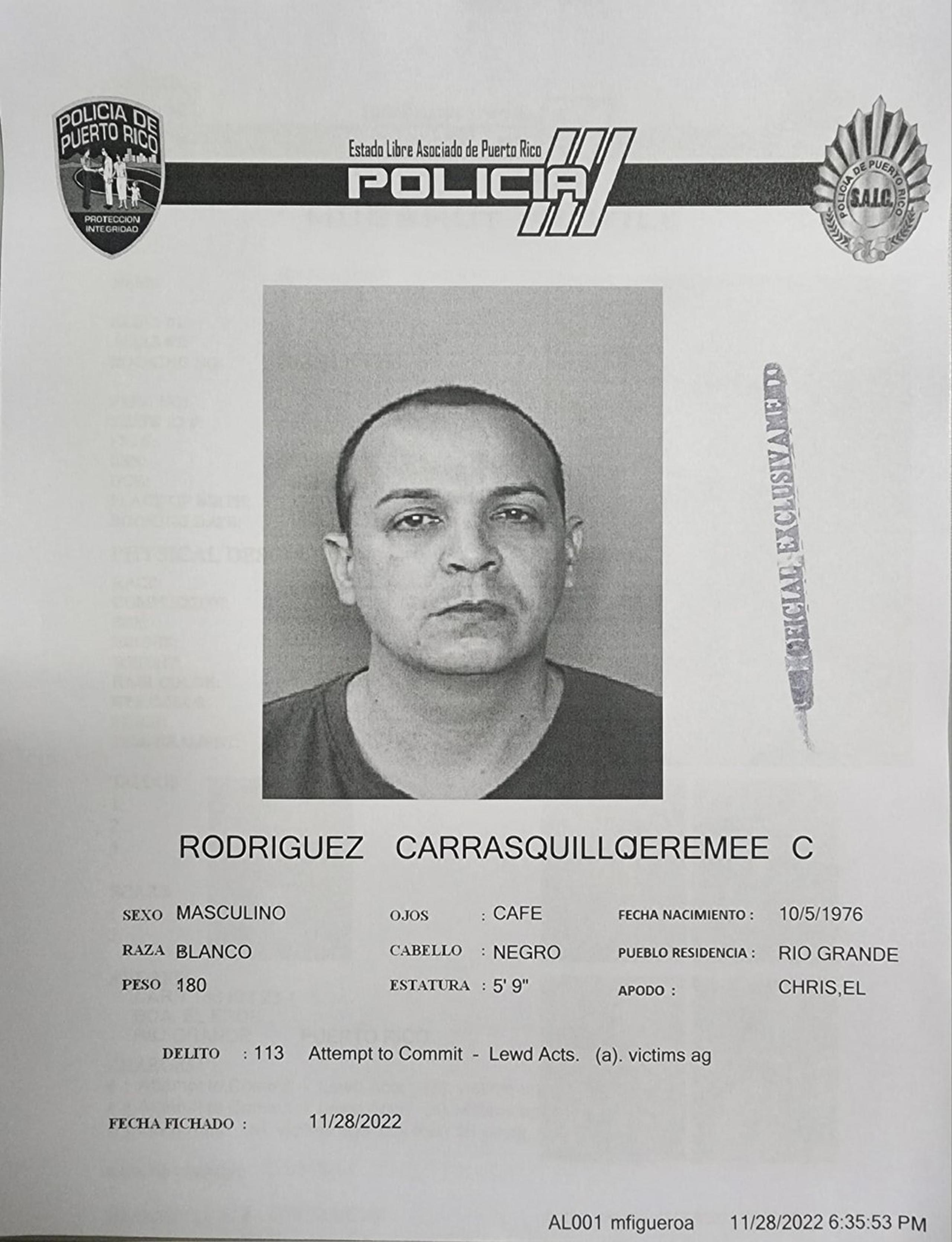 Jeremee Chris Rodríguez Carrasquillo