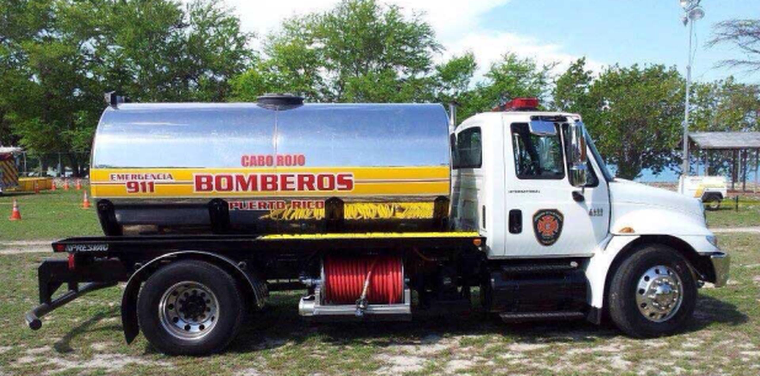 El camión, fotografiado antes del accidente, fue reasignado de la zona de Cabo Rojo al distrito de Fajardo. (Suministrada)