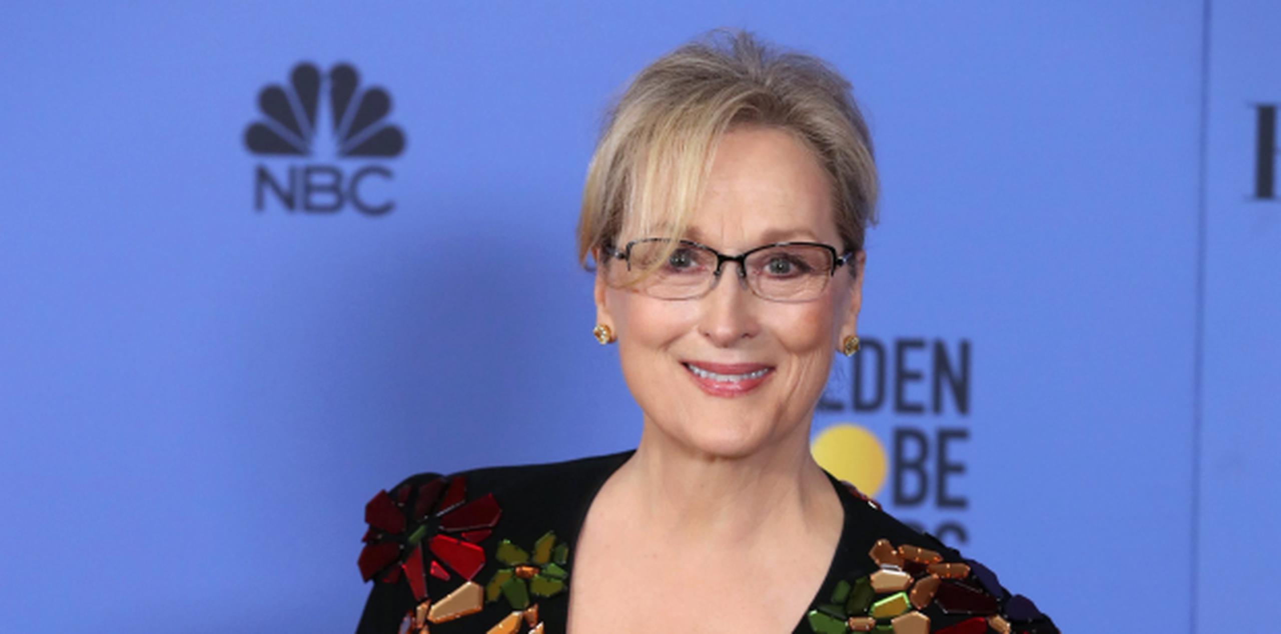La versión del incidente se dio a conocer en 2016 en una biografía no autorizada de Meryl Streep. (Archivo)