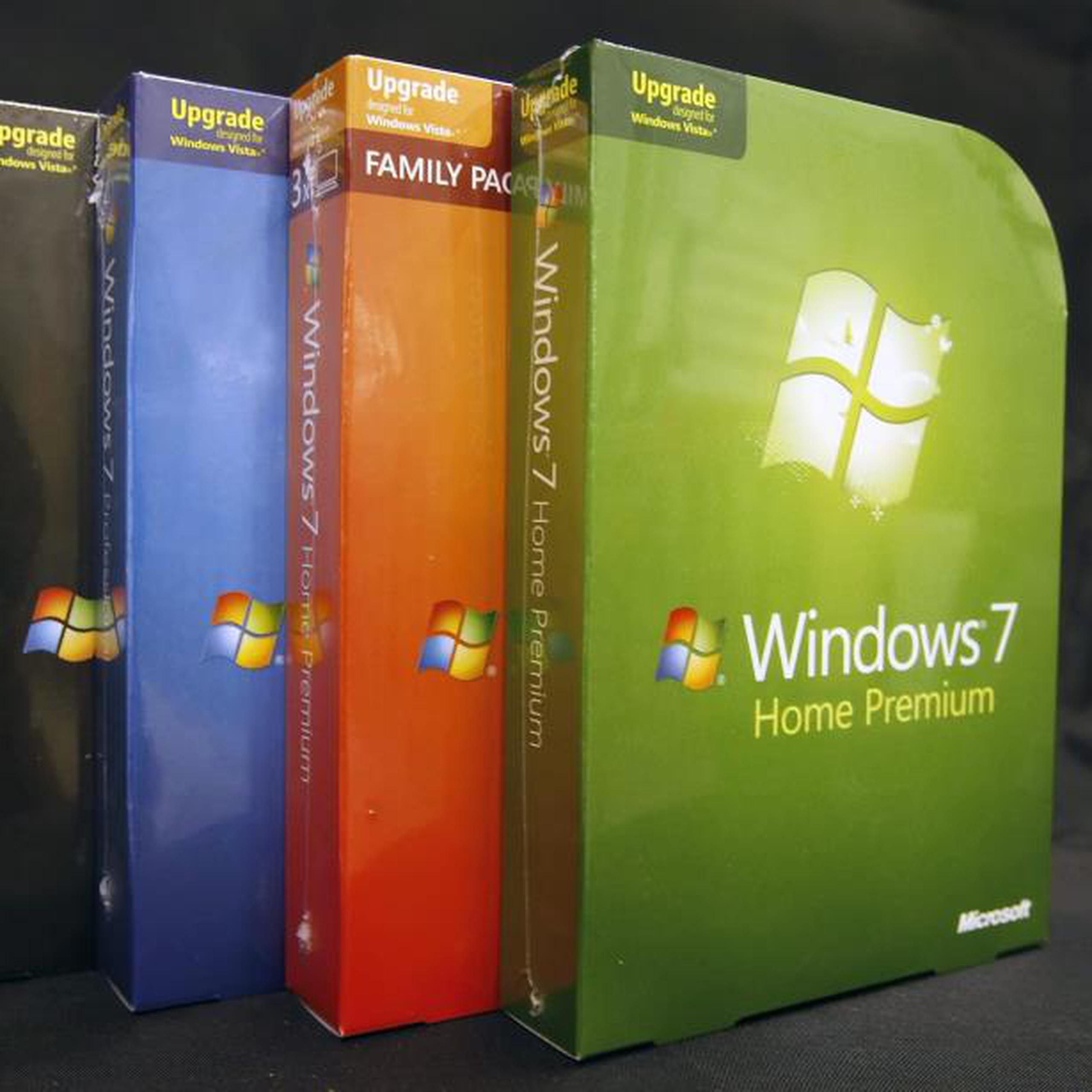 Windows 7 fue lanzado en 2009. (EFE / George Frey)