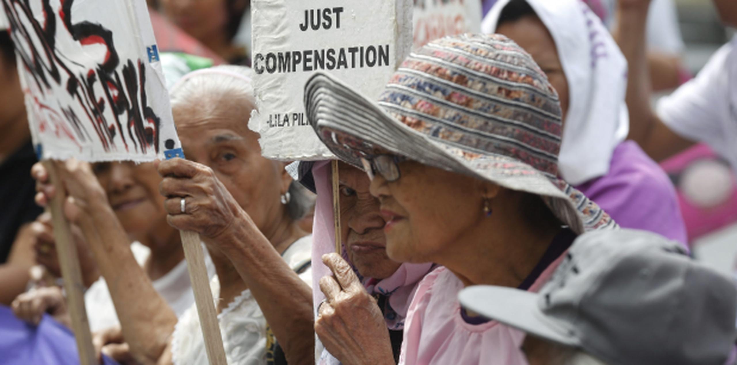 La protesta es por un acuerdo de defensa entre Tokio y Manila pactyado en momentos de elevada tensión por las disputas territoriales en el Mar de China Meridiona. (EFE)