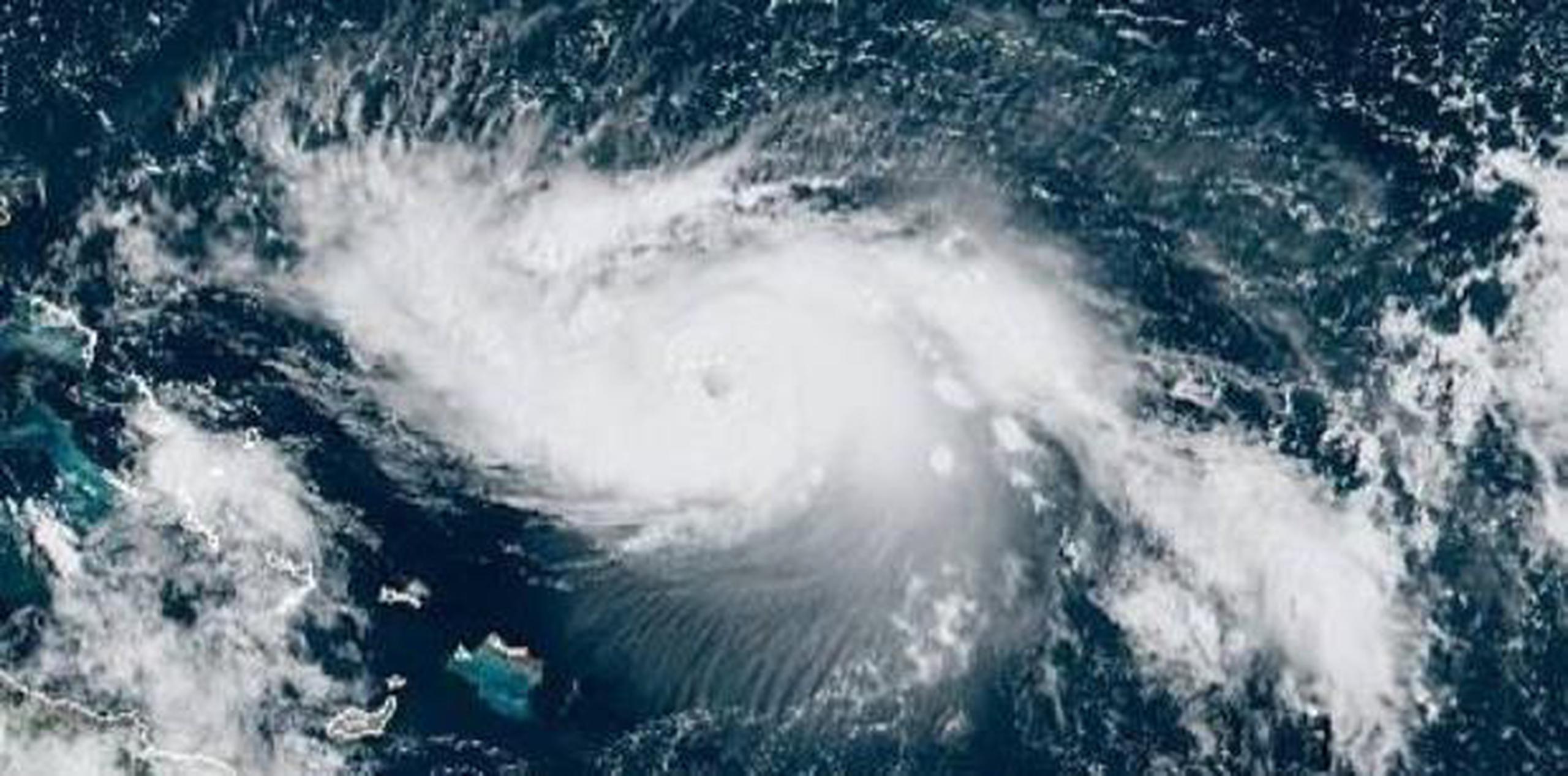 El boletín de las 11:00 a.m. indica que Dorian continúa su rumbo hacia Florida con vientos máximos sostenidos de 110 millas por hora. (Administración Nacional Oceánica y Atmosférica)
