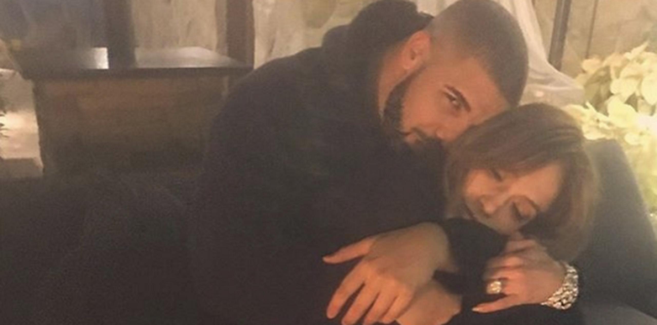 Drake y Jennifer López. (Instagram)