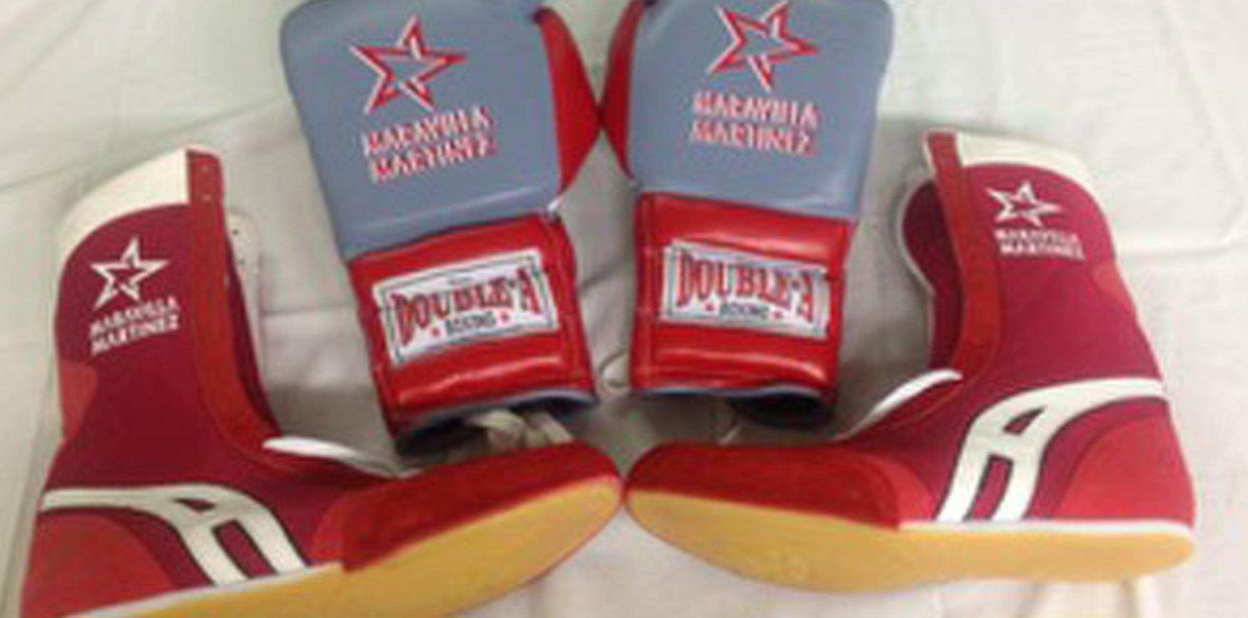 En el pasado, Doble A Boxing Equipment le proveyó las botas y los guantes a boxeadores como el dos veces campeón Juan Manuel “Juanma” López, entre otros. (Suministrada)