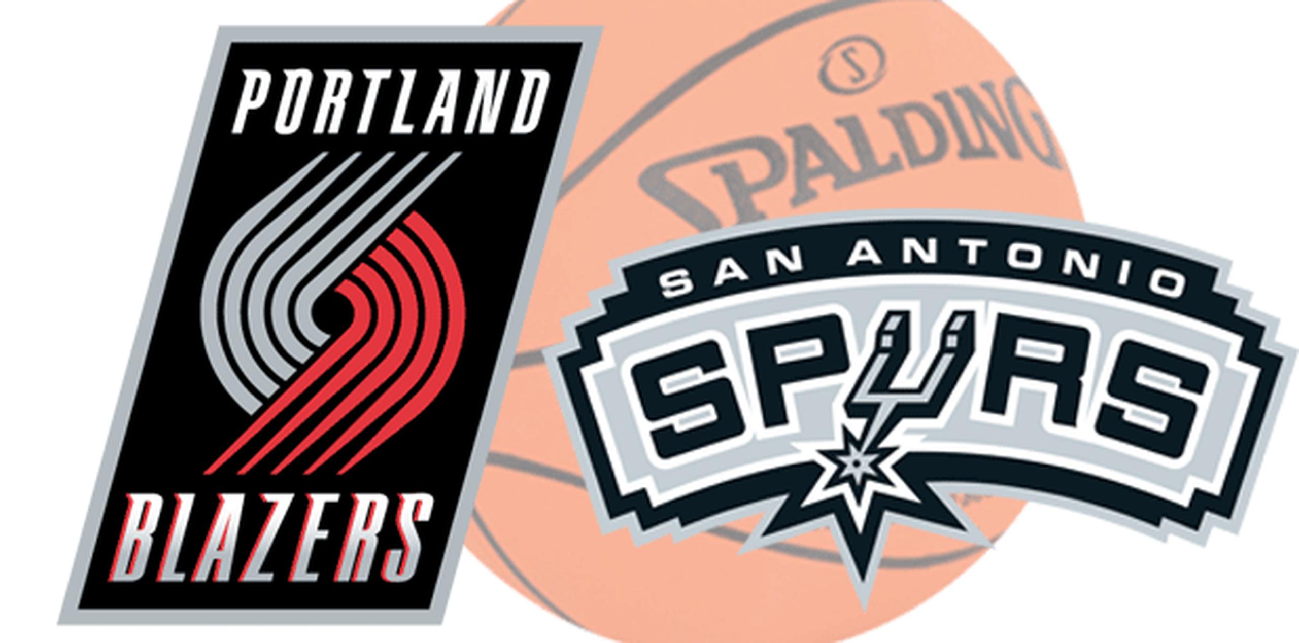 Dos rivales de la reñida Conferencia del Oeste chocan este viernes, cuando los Trail Blazers de Portland visiten a los Spurs de San Antonio. (Archivo)