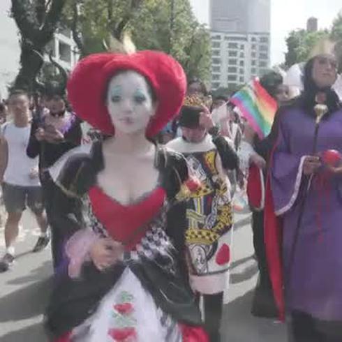 Taipei vivió  su primera “marcha del Orgullo Gay” con 200,000 personas
