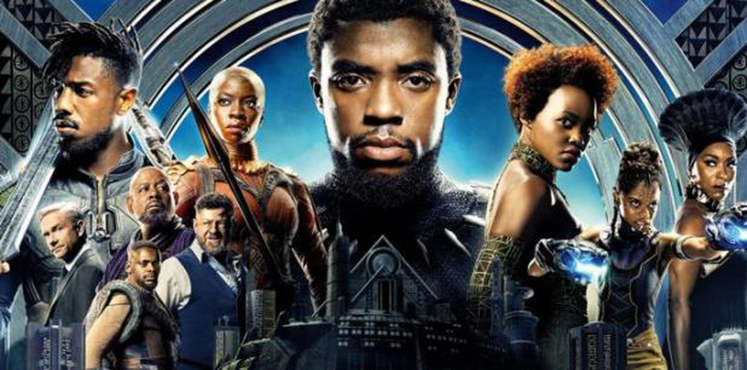 La primera película de Black Panther fue en febrero de este año. (Suministrada)