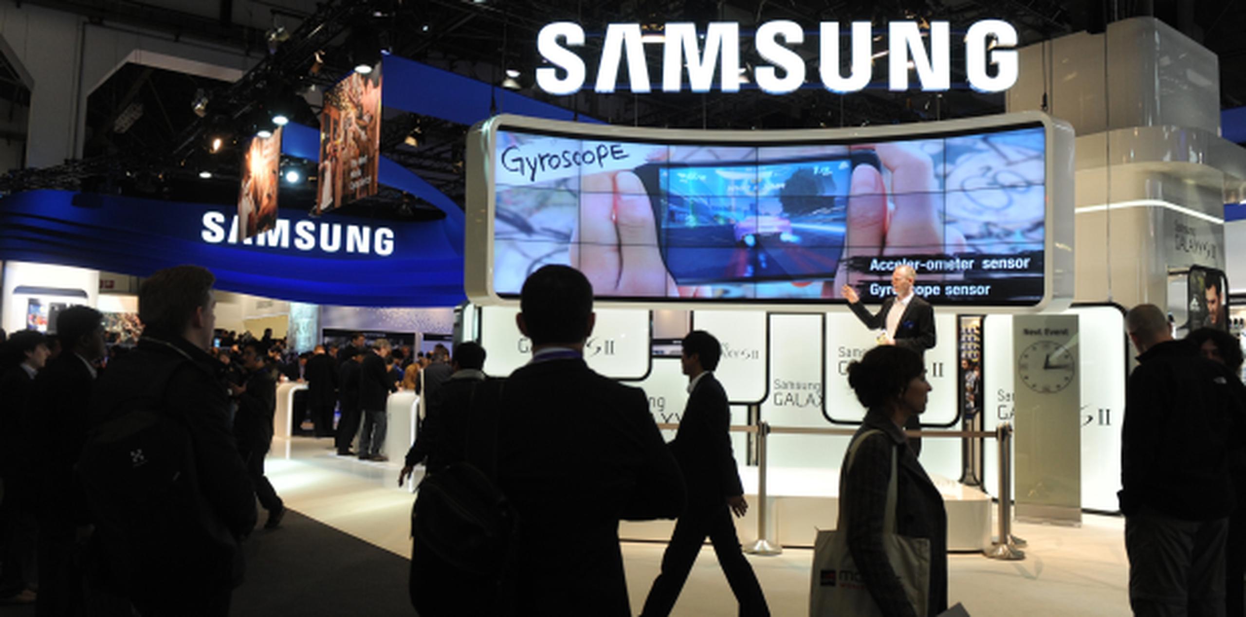 El televisor ultra HD curvo de 105 pulgadas de Samsung estará en exhibición en el CES, que se llevará a cabo en Las Vegas, Estados Unidos, del 7 al 10 de enero. (Archivo)