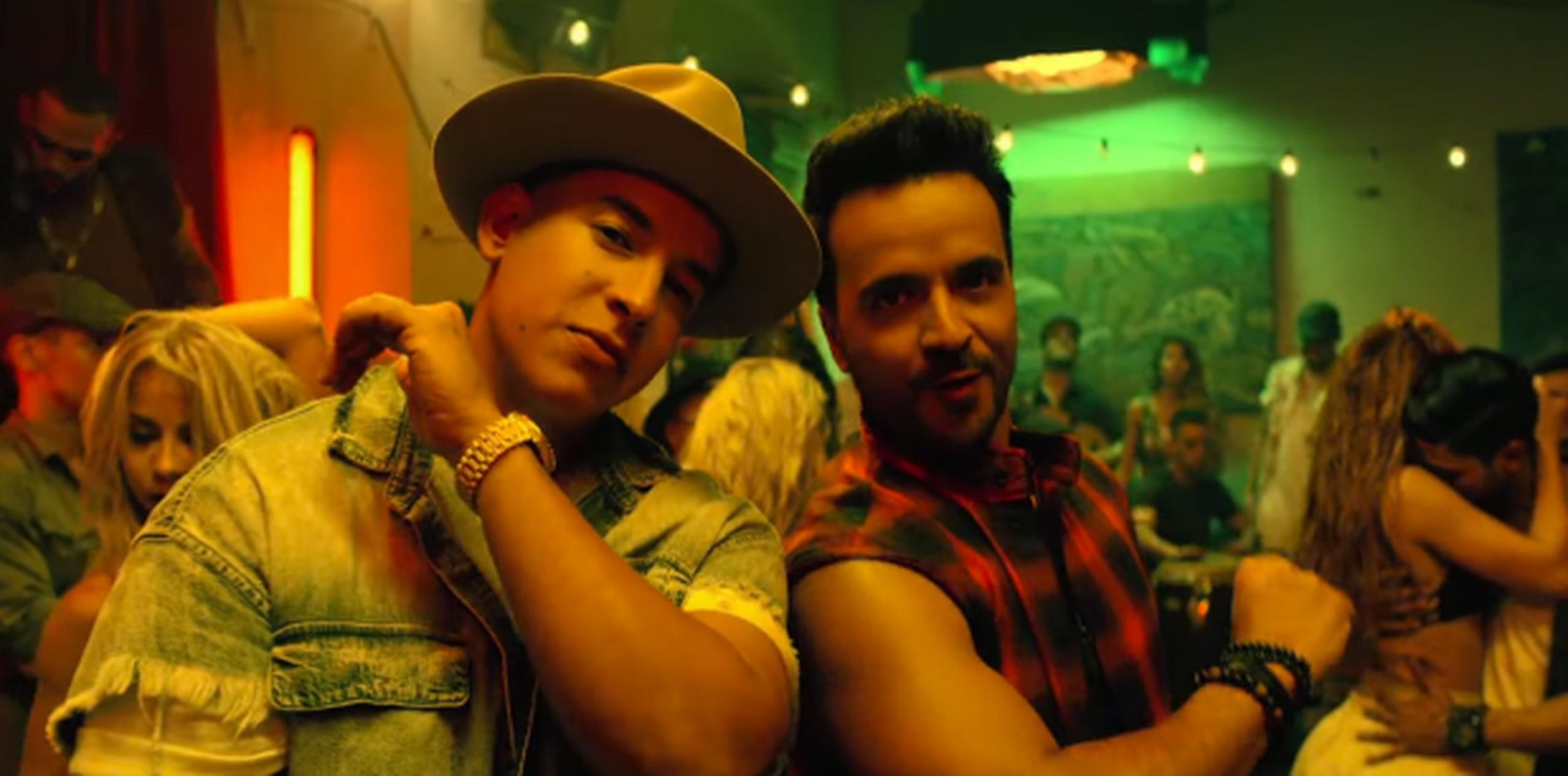 Daddy Yankee y Luis Fonsi en "Despacito". (YouTube)