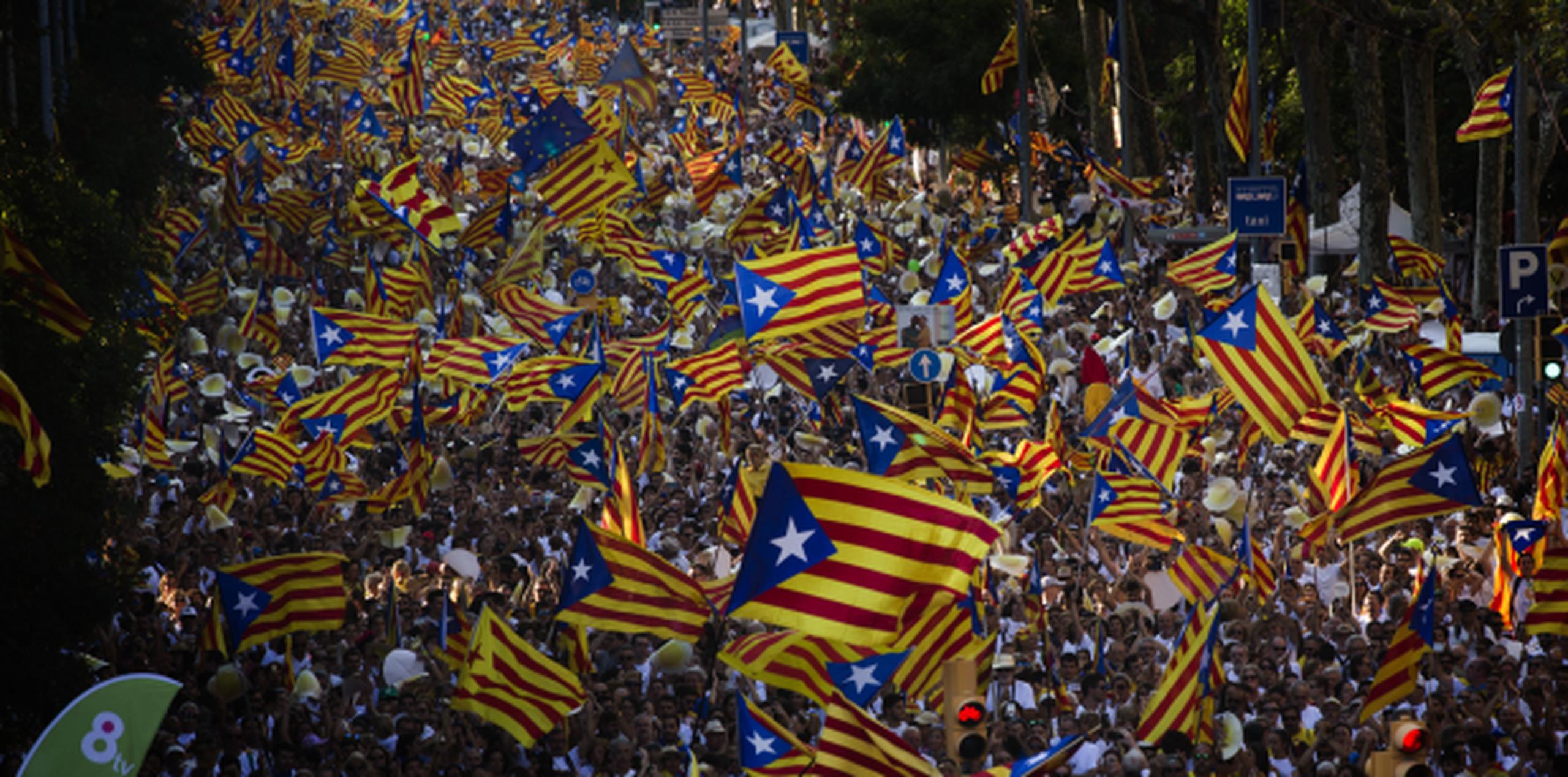 Un sector importante de Cataluña ha expresado repetidamente en los últimos años su respaldo a que la región proclame su independencia de España. (Archivo)