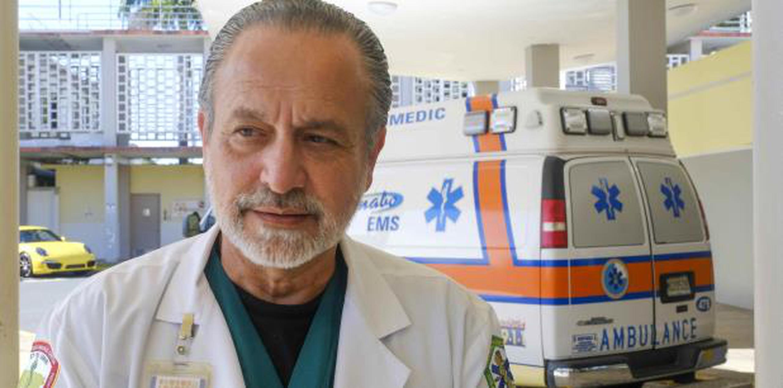 El director médico de ASEM, el Dr. Israel Ayala, confirmó que se hizo una petición de donación de sangre para el menor, ante cualquier eventualidad. (gerald.lopez@gfrmedia.com)