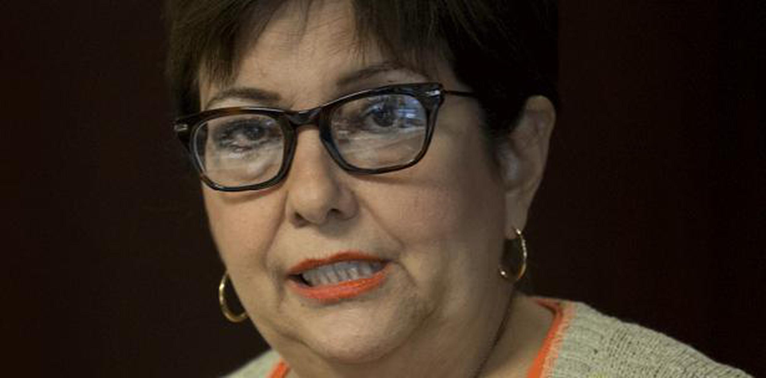 La jefa de la Fiscalía federal en San Juan, Rosa Emilia Rodríguez hizo el anuncio. (Archivo)
