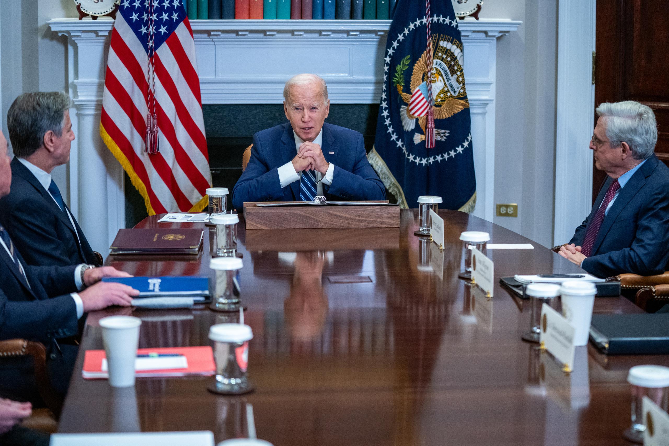 Biden afirmó que la operación iniciada hoy "ha sido producto de mucho trabajo duro y semanas de compromiso personal".