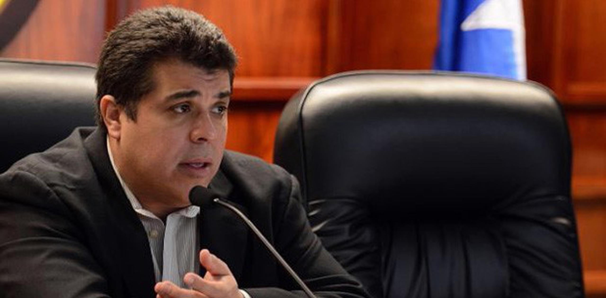 El presidente de la Comisión de lo Jurídico de la Cámara de Representantes, Luis Vega Ramos (Archivo)