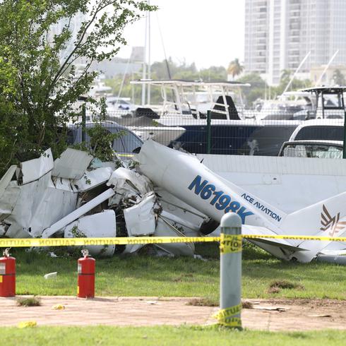 Fotos: Esta es la escena del accidente de avioneta en San Juan