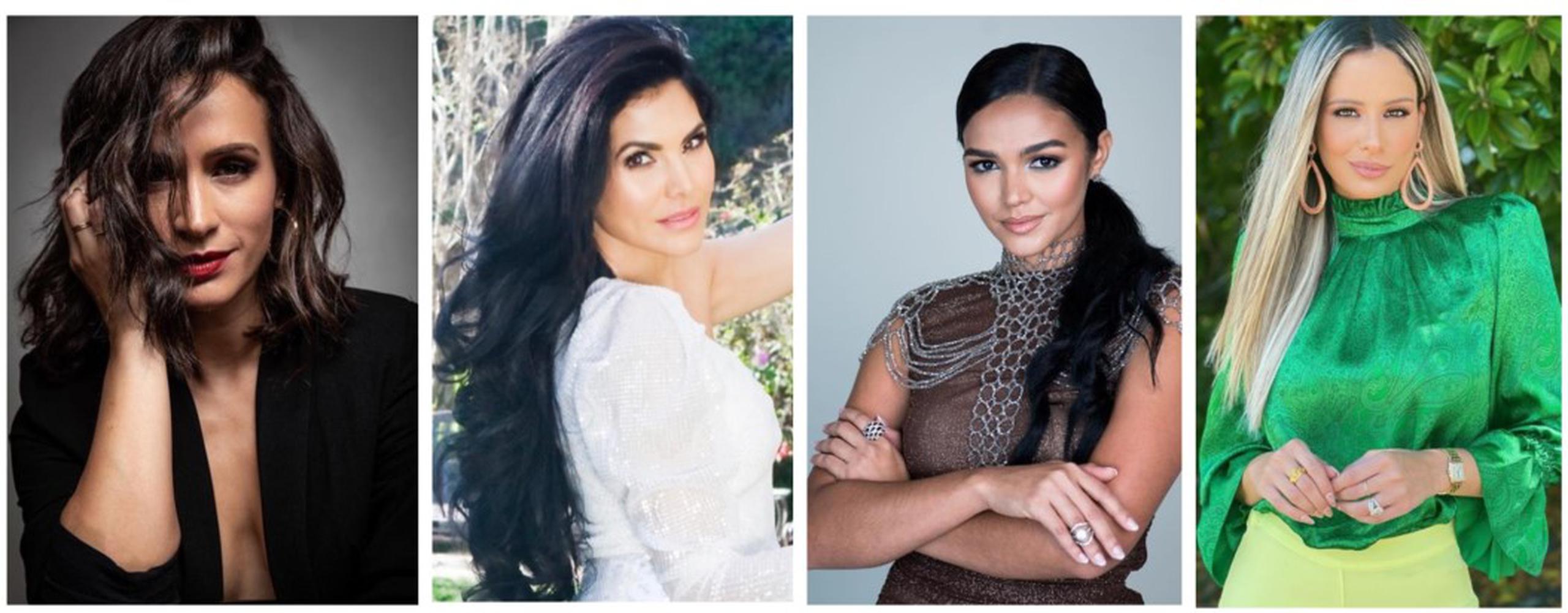 Melissa Marti, Joyce Giraud, Kiara Liz Ortega y Aleyda Ortiz declaran reina a Estefanía Soto. (Instagram)