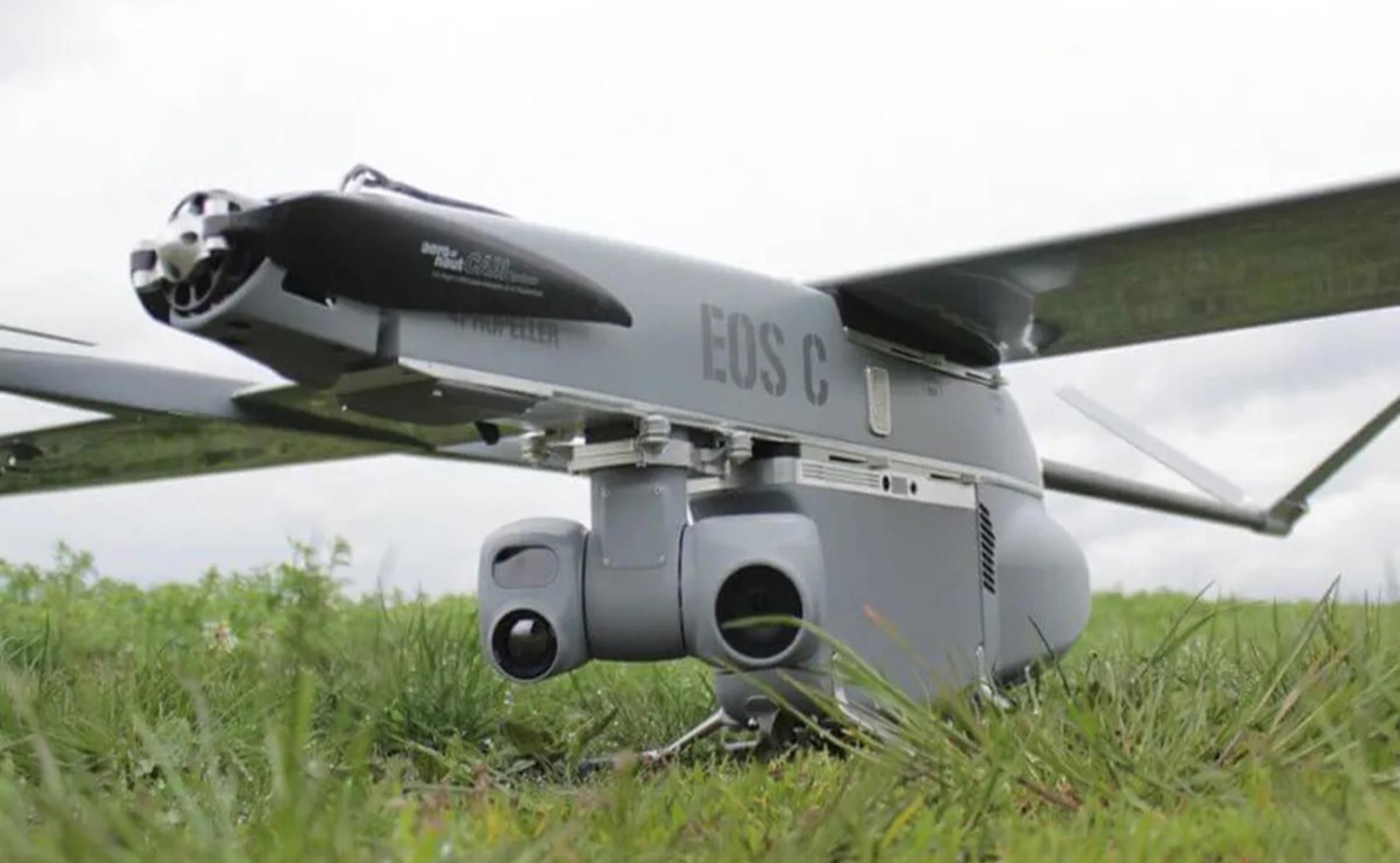 El vehículo aéreo no tripulado de reconocimiento EOS C VTOL serán utilizados en los próximos dos meses.