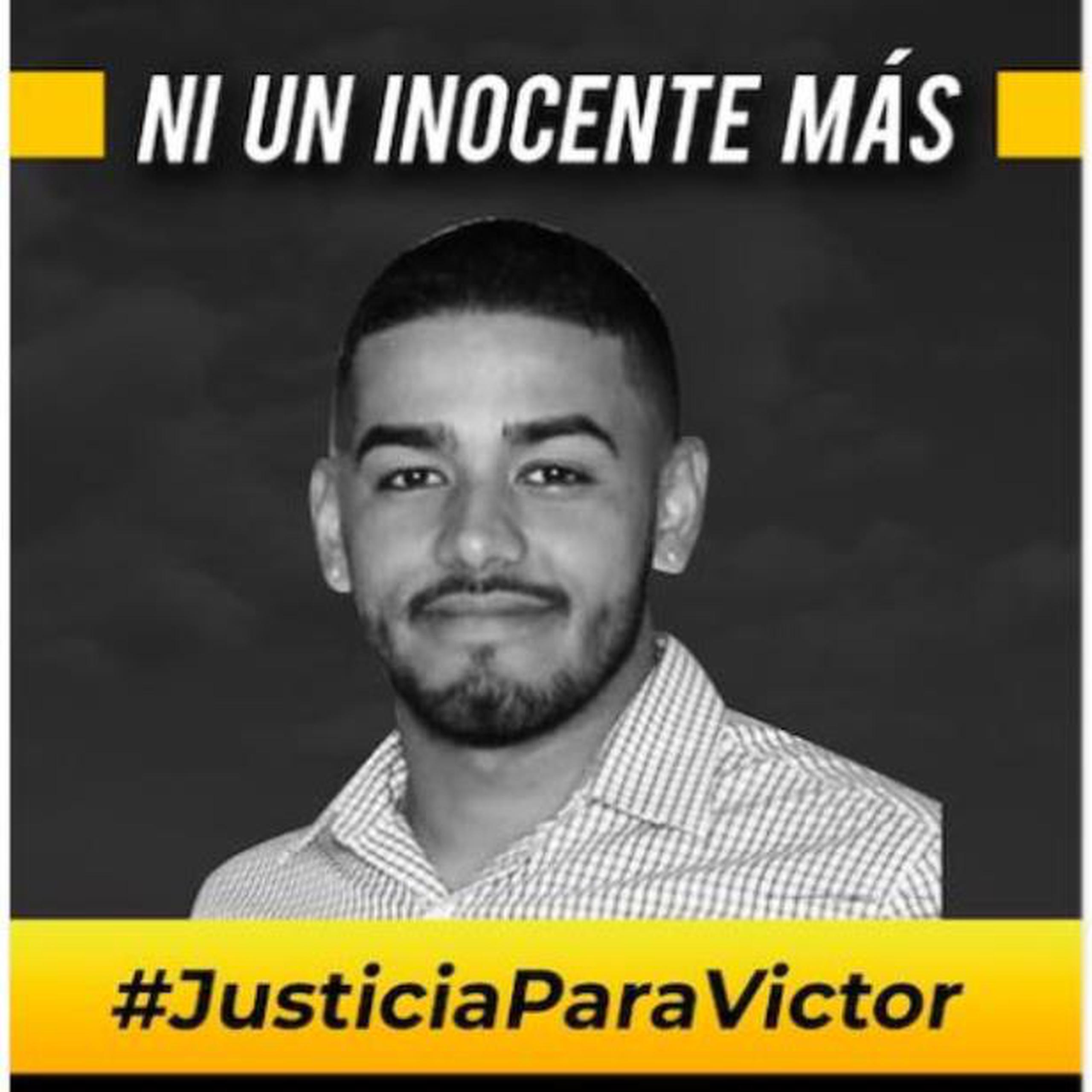 La familia de Víctor Martínez Vives ruega a las autoridades que esclarezcan el asesinato del estudiante ocurrido hace 20 días.  (Suministrada)