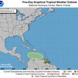 Continúa el monitoreo de sistema con potencial ciclónico en el Caribe