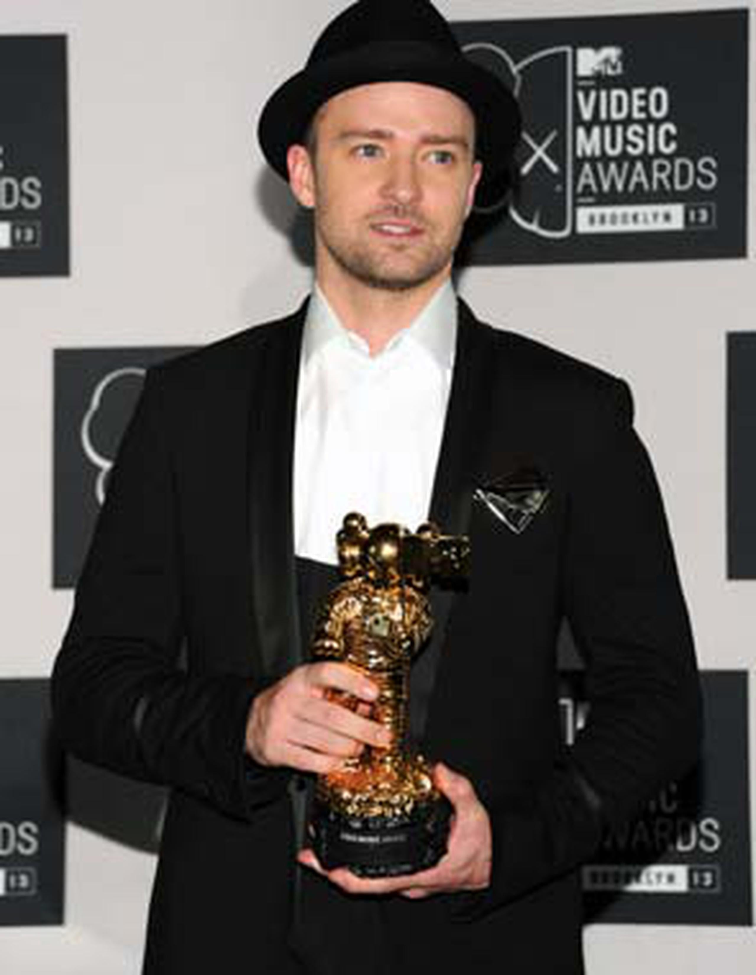 Justin Timberlake recibió el Premio Michael Jackson al Vídeo de Vanguardia. (AP)
