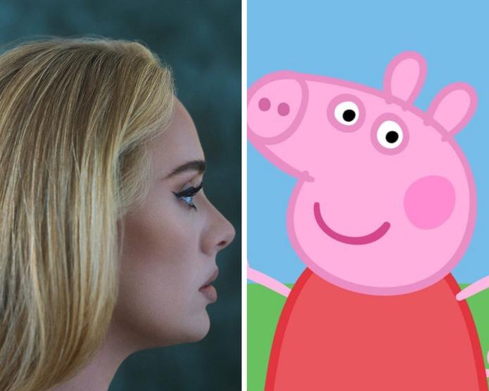 La confrontación entre Adele y Peppa Pig se da luego que la galardonada artista británica respondiera no querer colaborar con la personaje animada en un futuro proyecto musical.