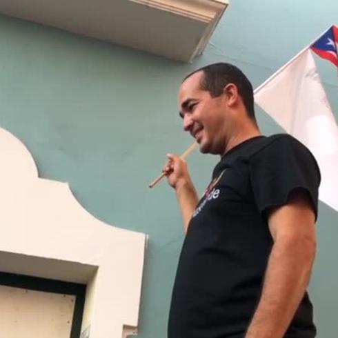 Eliezer Molina cierra su campaña en el Viejo San Juan