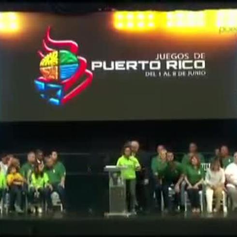 Actos musicales de la inauguración de los Juegos de Puerto Rico