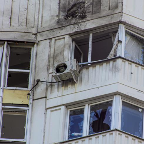  FOTOS: Moscú es atacado con drones que provocaron daños a varios edificios