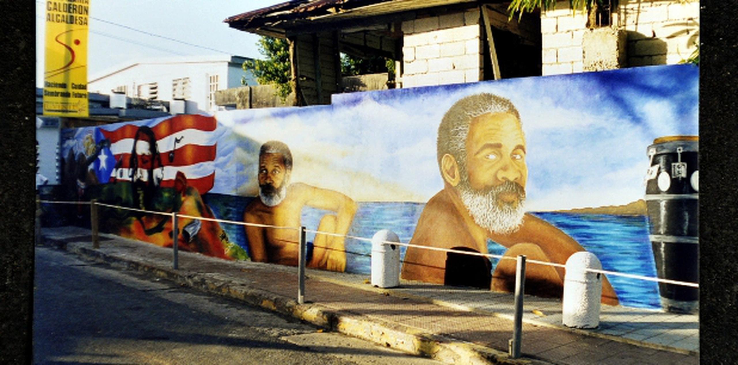 En 1998 el mural dedicado a Ismael Rivera en la calle Calma de Santurce fue pintado por segunda ocasión como una iniciativa de la comunidad y con el apoyo de la Oficina de Asuntos de la Juventud. (Suministrada)