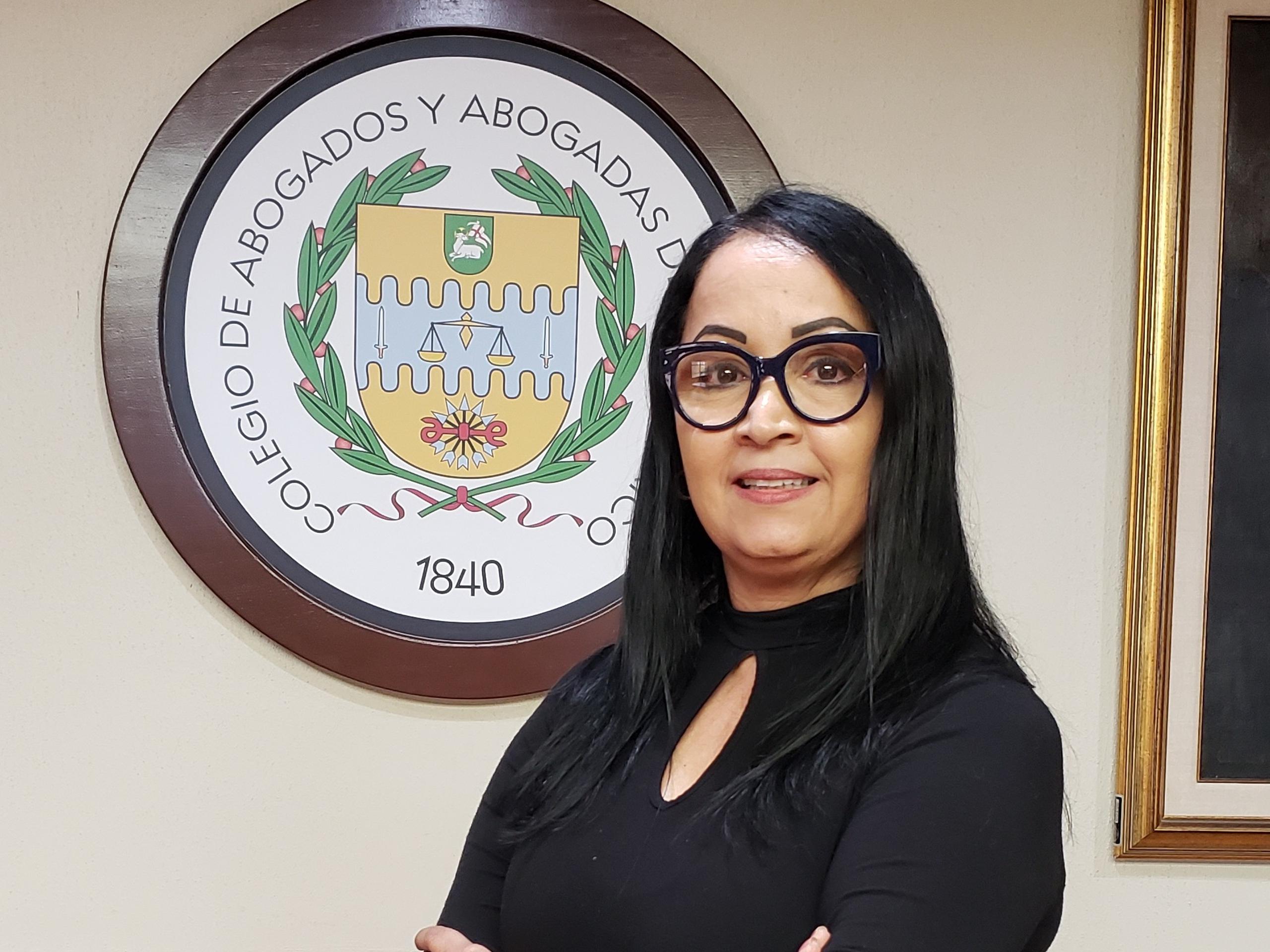Licenciada Daisy Calcaño López, presidenta del Colegio de Abogados y Abogadas de Puerto Rico.