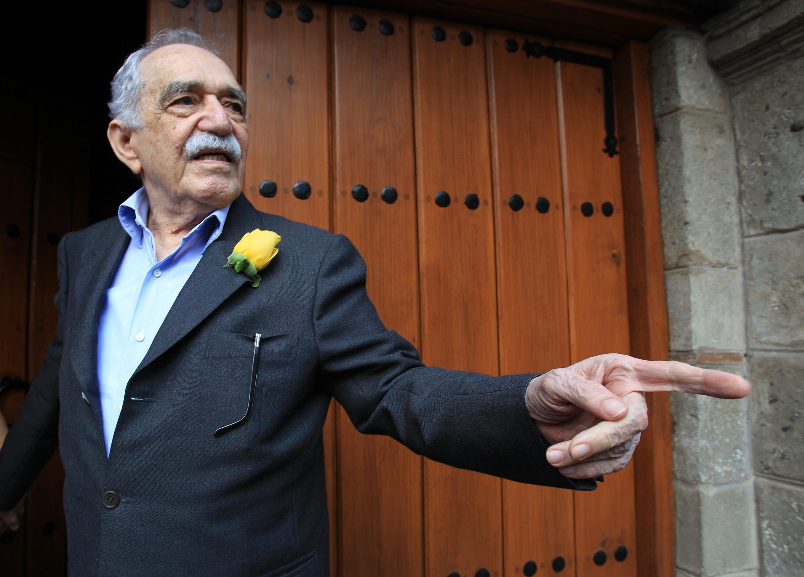 El escritor colombiano Gabriel García Márquez. (EFE/Mario Guzmán)