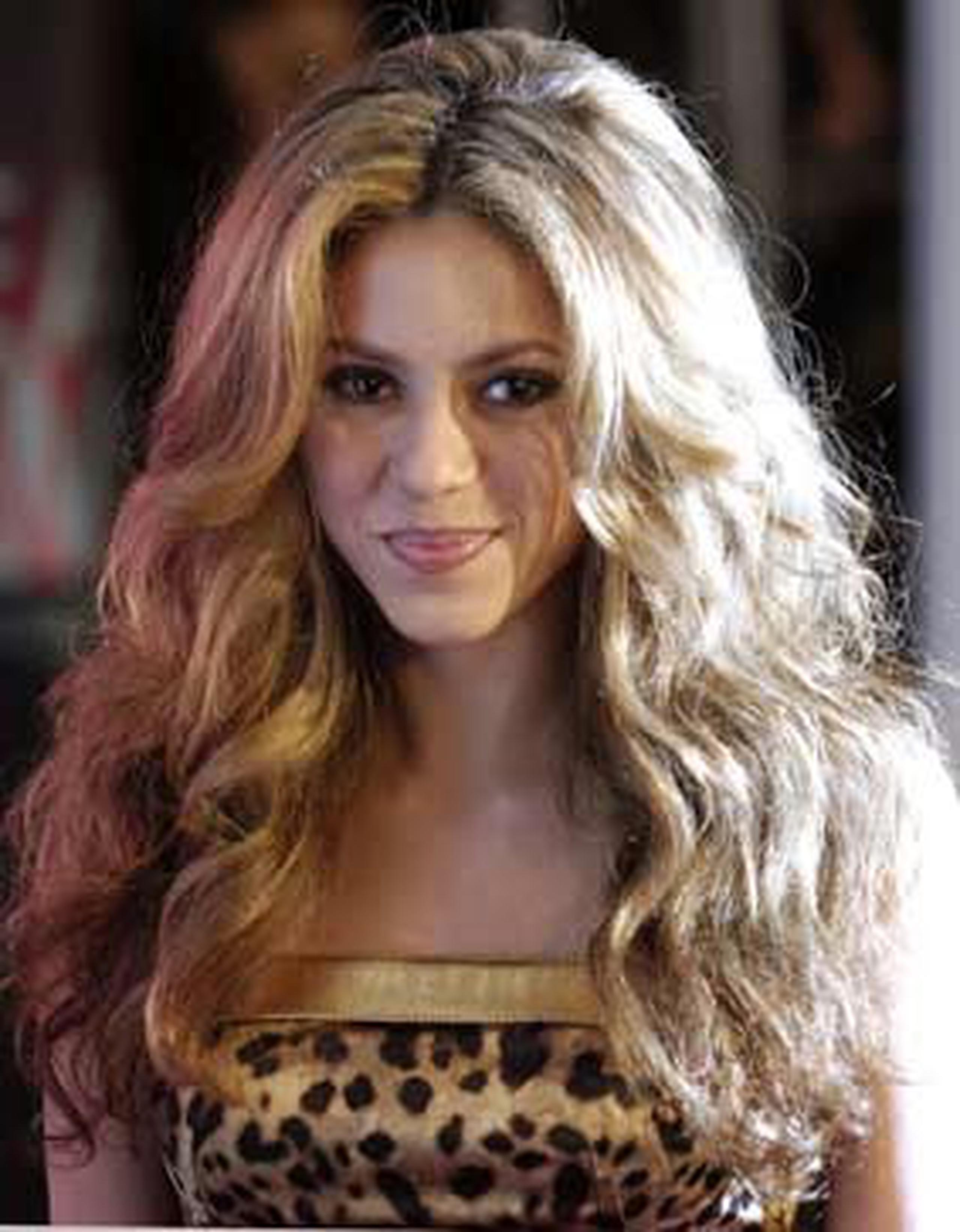 Shakira fue la ganadora del premio Artista Premio Lo Nuestro del año.(Archivo)