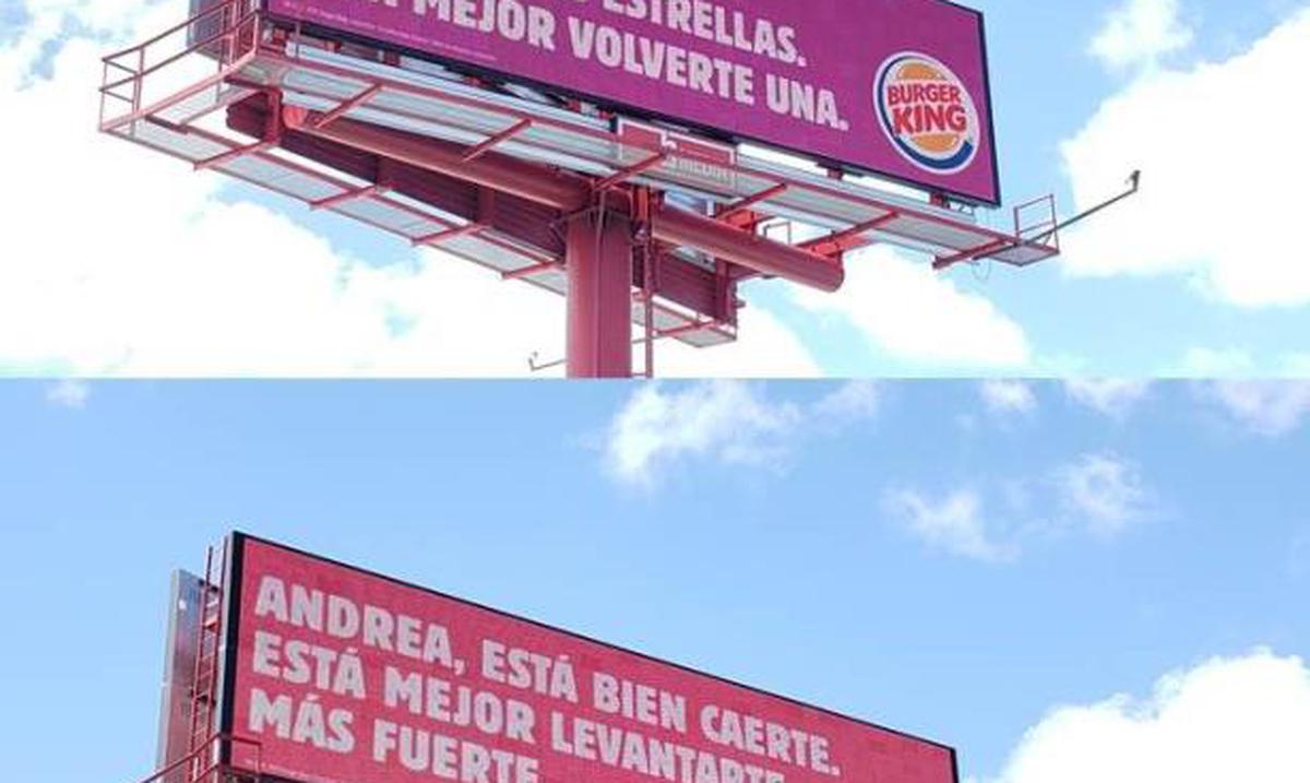 Burger King usa vallas digitales para exaltar a las mujeres en su semana Primera Hora