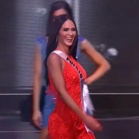 Observa cómo Estefanía Soto empezó la preliminar de Miss Universe